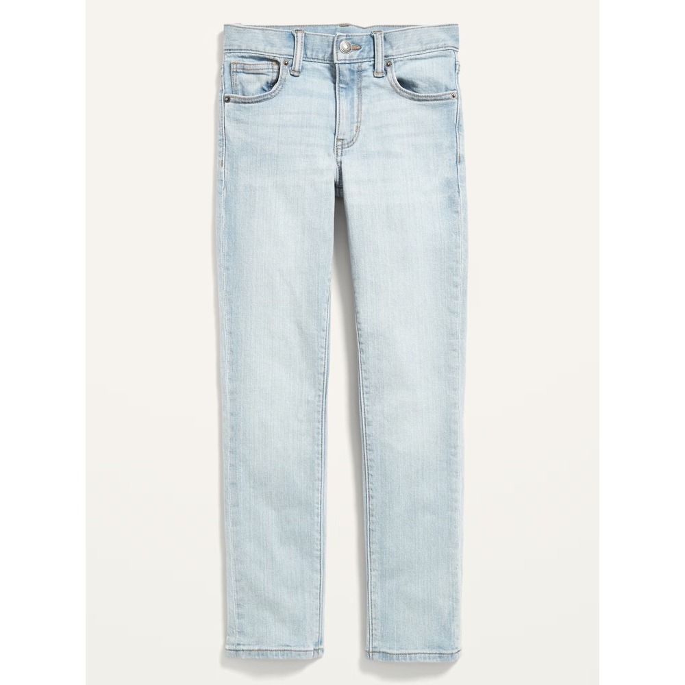 Old Navy Boy's Skinny Built-In Flex Jeans - Lt Wash Marine - Sz 8 - #723583